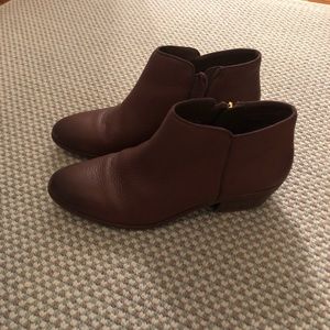 Brown booties